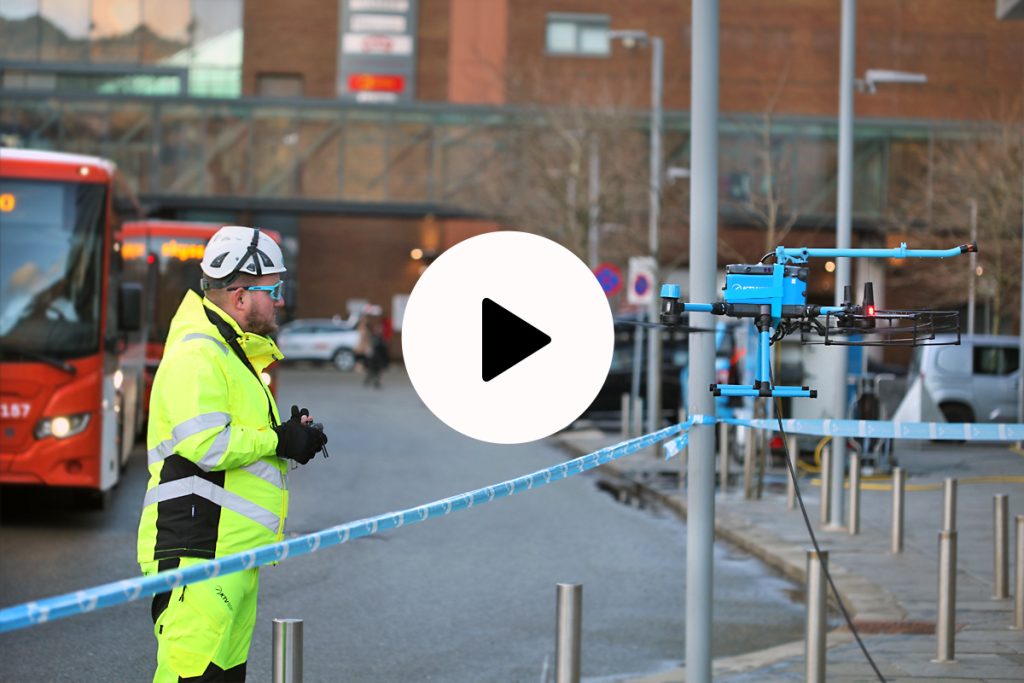 KTV Working Drone Entra