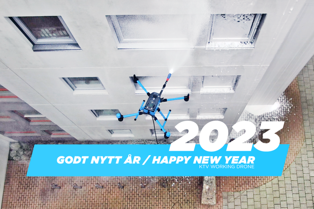 KTV Working Drone Happy New Year