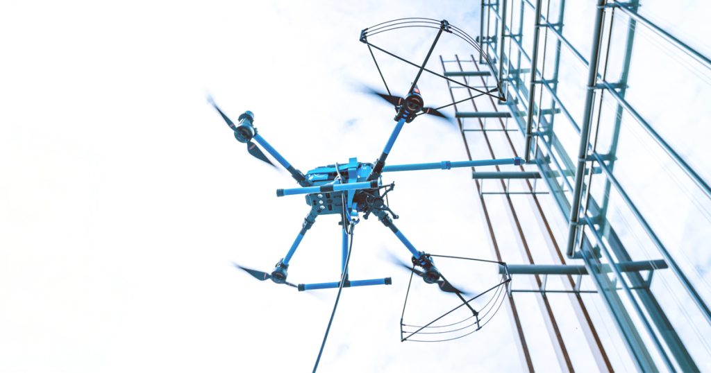 KTV Group drone cleaning