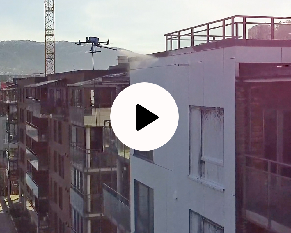 Cleaning Drone Bergen