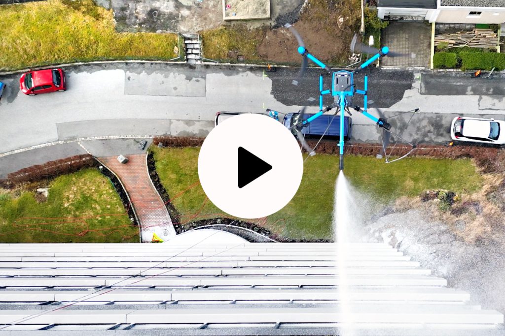 KTV Working Drone SelfCleaner