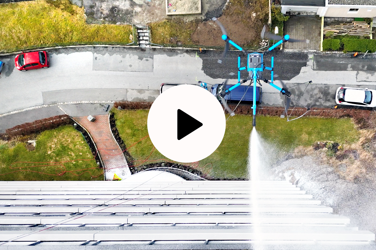 KTV Working Drone SelfCleaner