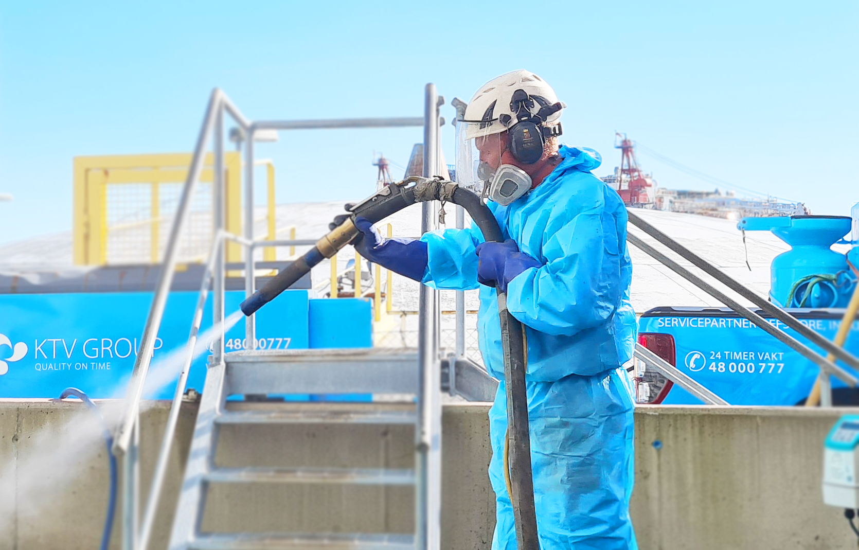 KTV Group sandblåsing