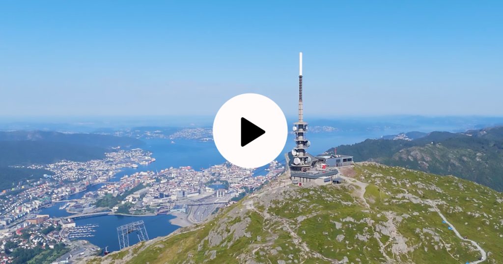 KTV Group med KTV Working Drone på Ulriken