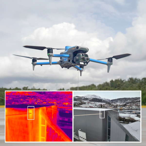 KTV Working Drone inspeksjon